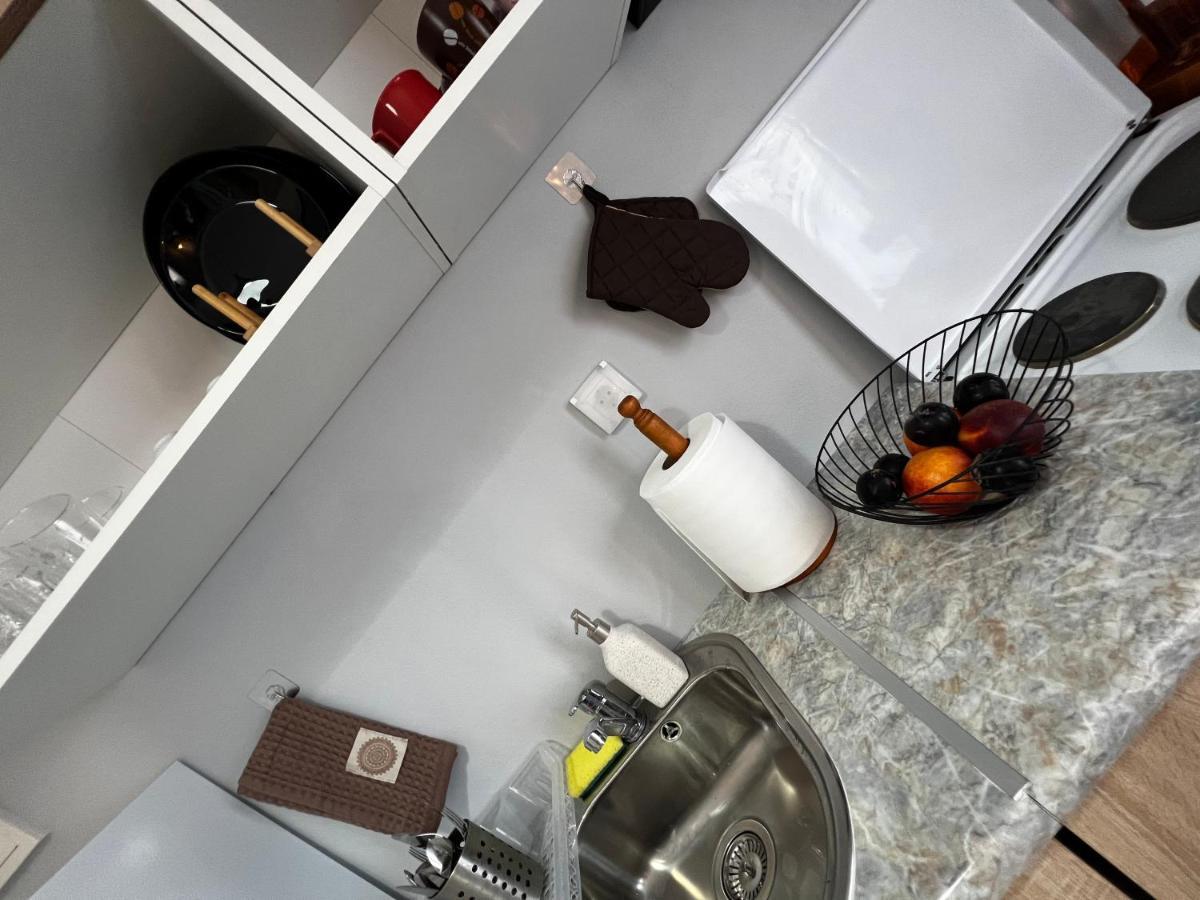 Aggelikis Studio Apartman Zóla Kültér fotó